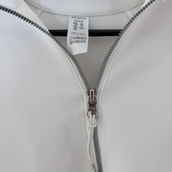 Spanx Air Essentials Half Zip Sweatshirt Small - Picture 4 of 7
